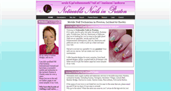 Desktop Screenshot of nails-in-preston.co.uk